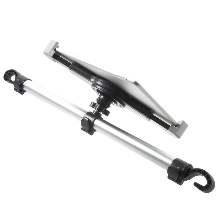 H55-1 Universal 360 Degree Rotating Car Headrest Mount Extendable 2-End Hooks Car Mount Holder for 7-11" Tablets - 4