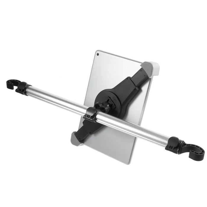 H55-1 Universal 360 Degree Rotating Car Headrest Mount Extendable 2-End Hooks Car Mount Holder for 7-11" Tablets - 5