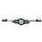 H55-1 Universal 360 Degree Rotating Car Headrest Mount Extendable 2-End Hooks Car Mount Holder for 7-11" Tablets - 7