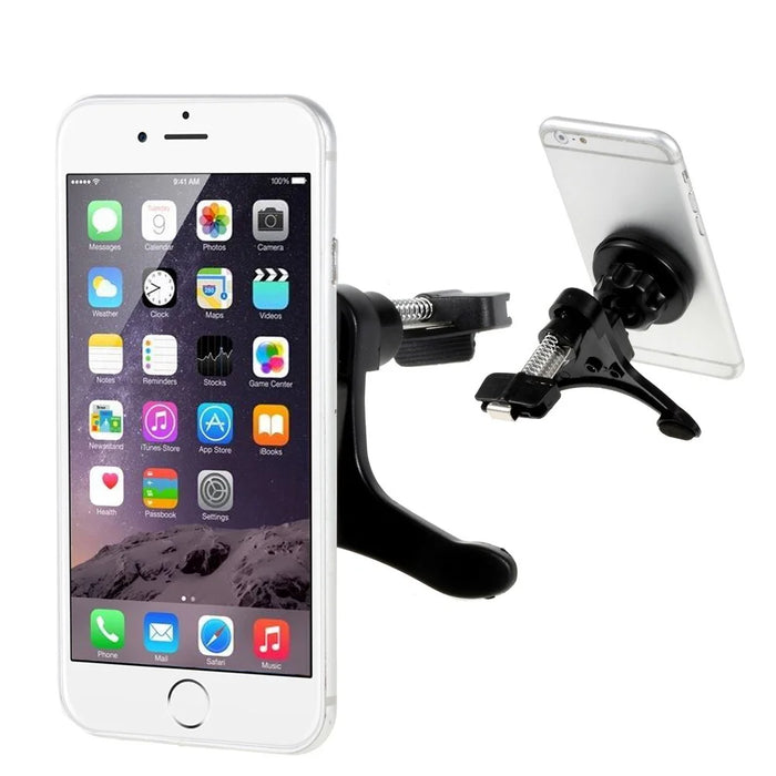 Magnetic Universal Car Air Vent Mount Holder for iPhone 6 Plus 6 5s 5 Samsung Galaxy S6 Etc (HX-M-X9-A) - 1