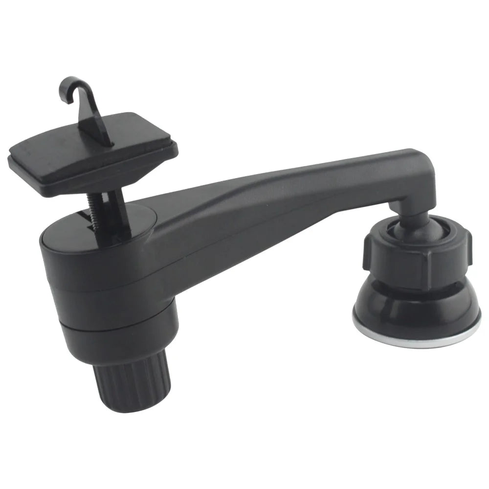 099B-116 Car Air Vent Magnetic Phone Holder Rotary Car Mount for Samsung Note 8, Huawei P10 etc. - Black - 2