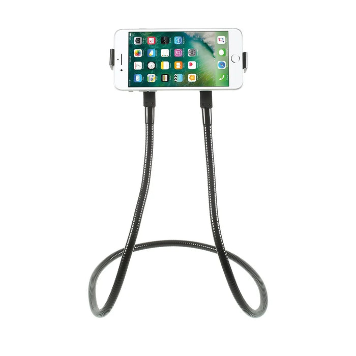 Flexible Long Arm Design Hanging Neck Desktop Cell Phone Mount Holder Lazy Bracket - 2
