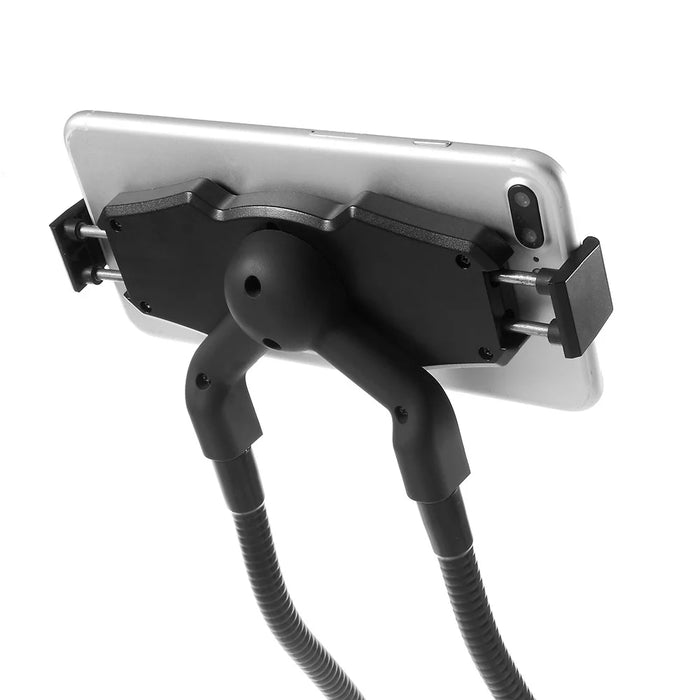 Flexible Long Arm Design Hanging Neck Desktop Cell Phone Mount Holder Lazy Bracket - 3