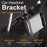 LENUO CL-26 360° Rotary Car Headrest Bracket Phone Tablet Holder for iPhone iPad Max Width 20cm - Black - 2