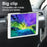 LENUO CL-26 360° Rotary Car Headrest Bracket Phone Tablet Holder for iPhone iPad Max Width 20cm - Black - 5