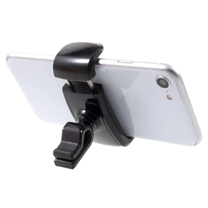 Universal Car Air Vent Smartphone Mount for iPhone Samsung LG etc, Width: 5.5-10cm - Black - 1