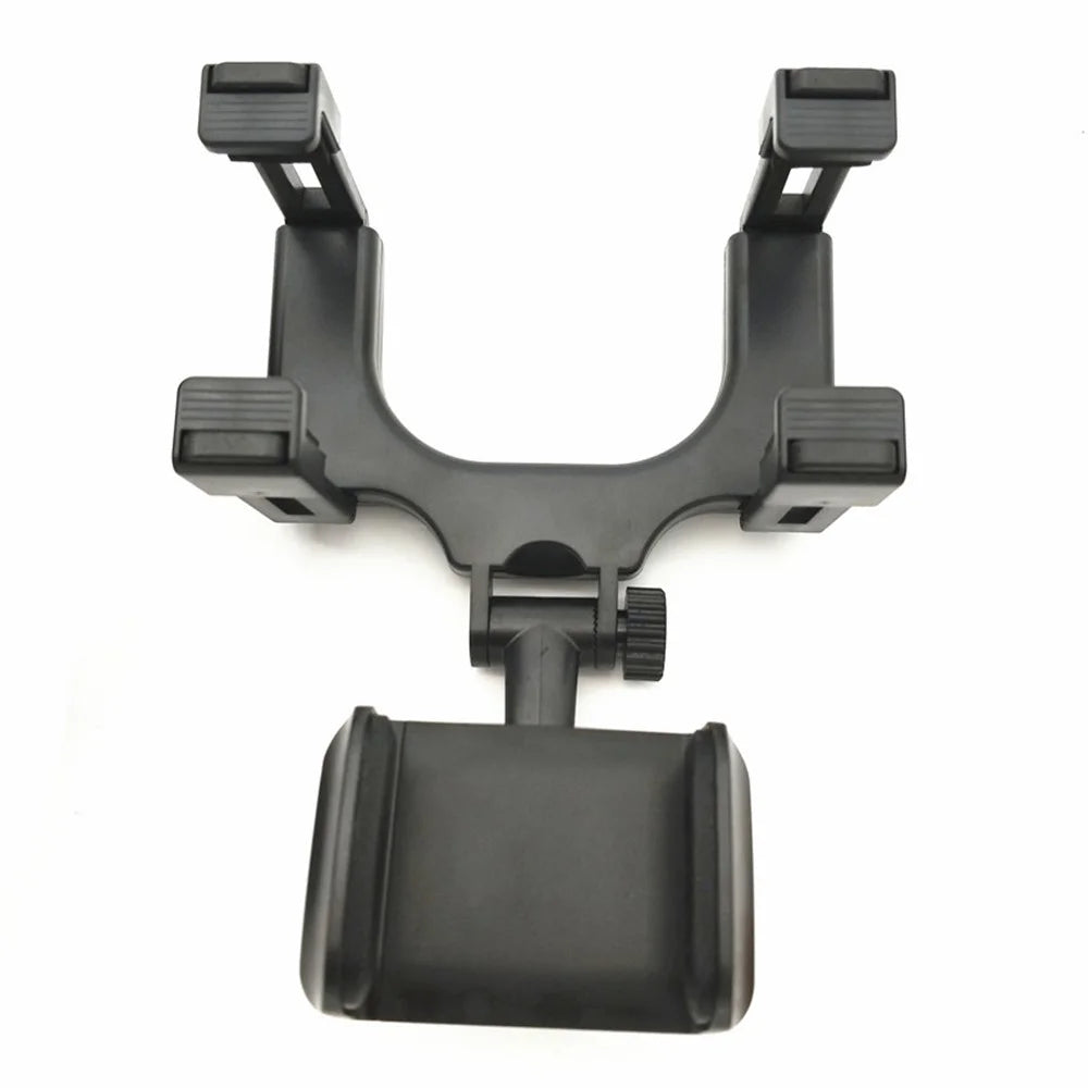 Universal Car Rear View Mirror Mount - Black - 4
