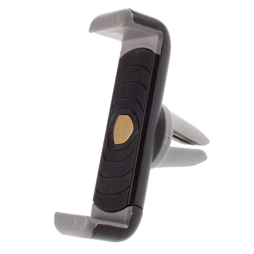 Retractable Car Air Vent Mount Phone Holder Bracket for Cellphones Within 5 Inch - Black - 2