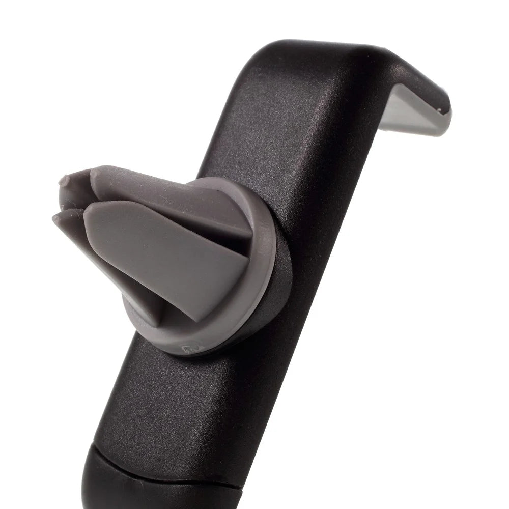 Retractable Car Air Vent Mount Phone Holder Bracket for Cellphones Within 5 Inch - Black - 5