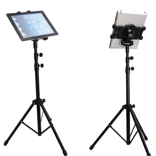 Universal 360° Rotation Aluminum Alloy Telescopic Tripod Mount Holder Height Adjustment for 7-10 Inches Tablet [First Generation] - 1