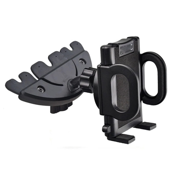[Car CD Slot] Universal Phone Mount Holder Stand 360-degree Rotary for iPhone XS / Galaxy S9, Width: 40-80mm - 1