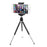 Portable Rotary Tripod Stand with Phone Holder Mount, Size: 5-9cm - 1