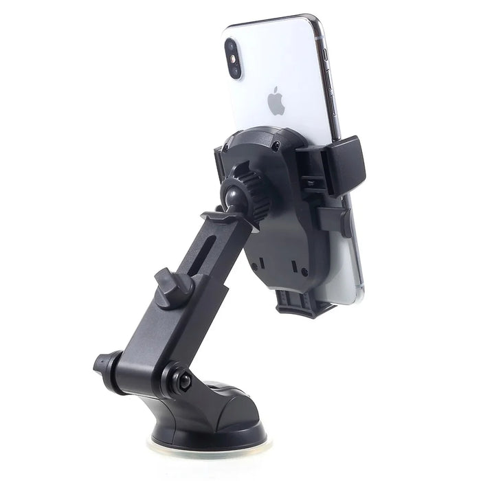360 Degrees Rotation Car Mount Phone Holder Stand, Clamp Width: 60 - 90mm - 3