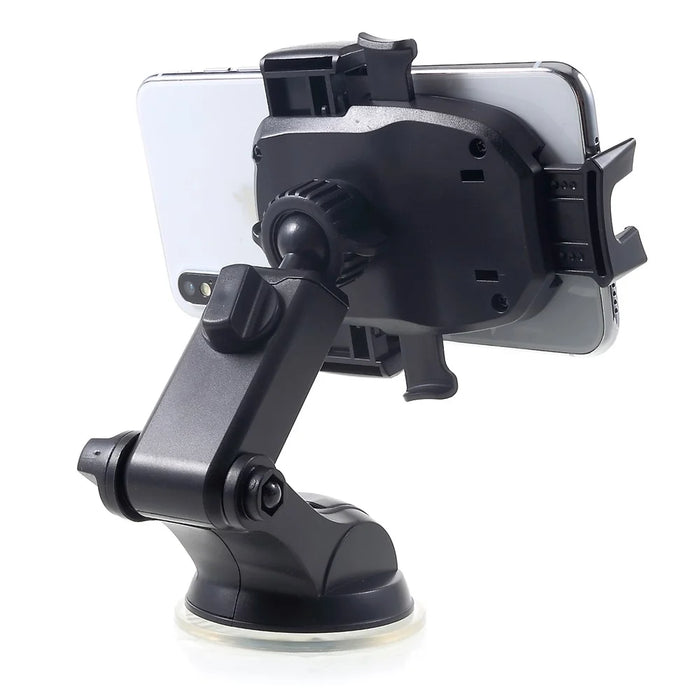 360 Degrees Rotation Car Mount Phone Holder Stand, Clamp Width: 60 - 90mm - 5