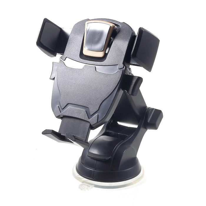 360 Degrees Rotation Car Mount Phone Holder Stand, Clamp Width: 60 - 90mm - 6