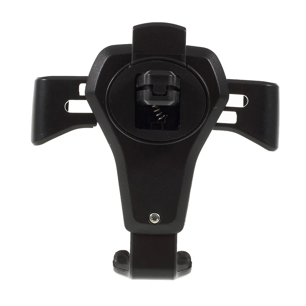 Leather Texture Gravity Car Air Vent Mount Holder for iPhone Samsung - 2