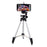 3110 Aluminum Desktop Tripod with Phone Clamp Extendable Live Streaming Travel Lightweight Stand - 1