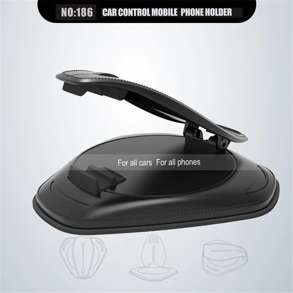 Car Dashboard Mobile Phone Holder Bracket for 3-7 inch Smartphone - 2