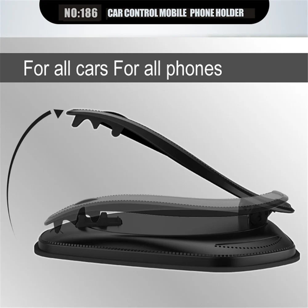 Car Dashboard Mobile Phone Holder Bracket for 3-7 inch Smartphone - 5