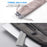 Foldable Aluminium Alloy Desktop Holder Stand for iPad 9.7 (2018), etc - 2