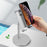 Aluminum Alloy Universal Phone Tablet Desktop Stand Holder 360 Degree Rotation Cellphone Bracket - Silver - 2