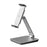 Foldable Rotary Aluminium Alloy 4-14 inch Phone Tablet Bracket Desktop Holder Stand - Grey - 3