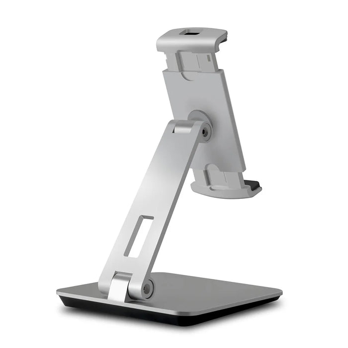 Foldable Rotary Aluminium Alloy 4-14 inch Phone Tablet Bracket Desktop Holder Stand - Grey - 4