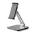 Foldable Rotary Aluminium Alloy 4-14 inch Phone Tablet Bracket Desktop Holder Stand - Grey - 5