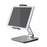 Foldable Rotary Aluminium Alloy 4-14 inch Phone Tablet Bracket Desktop Holder Stand - Grey - 7
