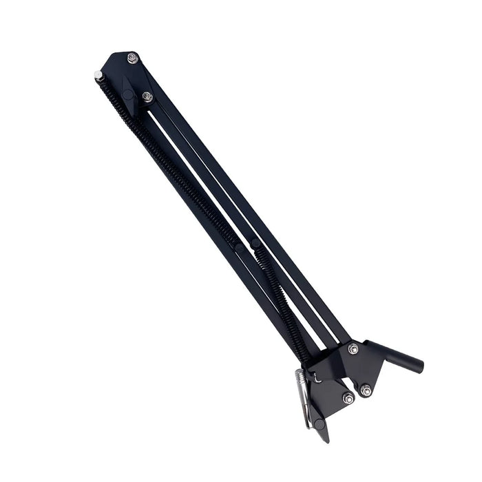 RODD NB-35 Broadcasting Studio Microphone Mic Stand Metal Boom Scissor Suspension Arm Mount - Black - 1
