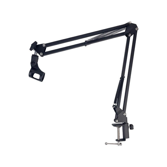 RODD NB-35 Broadcasting Studio Microphone Mic Stand Metal Boom Scissor Suspension Arm Mount - Black - 6