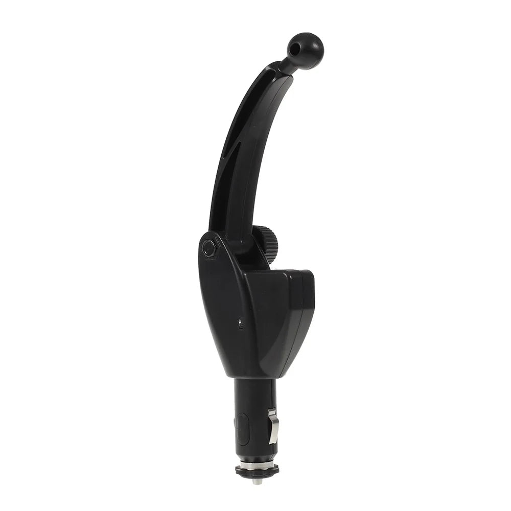 Car Cigarette Lighter Car Charger Holder Mount for MP5/GPS/Mobile Phones - 2