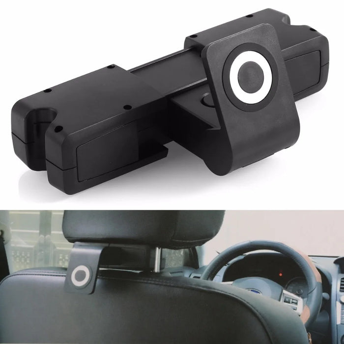 Adjustable Universal Car Headrest Holder Magnetic Mount Mobile Phone Tablet Car Holder Stand Back Seat Bracket Detachable - 3