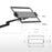 UPERGO OL-3S Dual Purpose Monitor and Laptop Arm Mount 17-27inch Monitor Holder Mount and 10-17inch Laptop Support - Black - 3