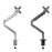 UPERGO OZ-1 Gas Spring LCD Arm Mount Swivel Clamp Desktop Monitor Stand Adjustable Office Desk Stand - Dark Grey - 3