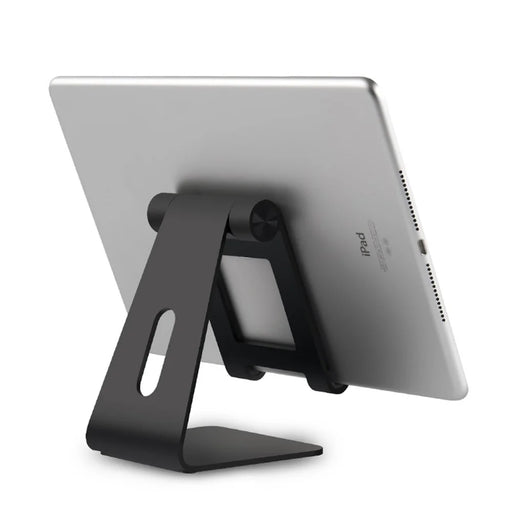 UPERGO AP-4XL Adjustable Tablet Mobile Phone Metal Desktop Stand Holder - Black - 1