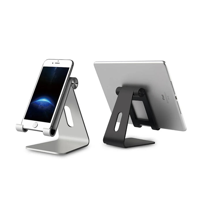 UPERGO AP-4XL Adjustable Tablet Mobile Phone Metal Desktop Stand Holder - Black - 2