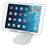 Height Adjustable Aluminum Alloy Desktop Stand Holder for iPad iPhone Tablet PC - Silver Color - 2