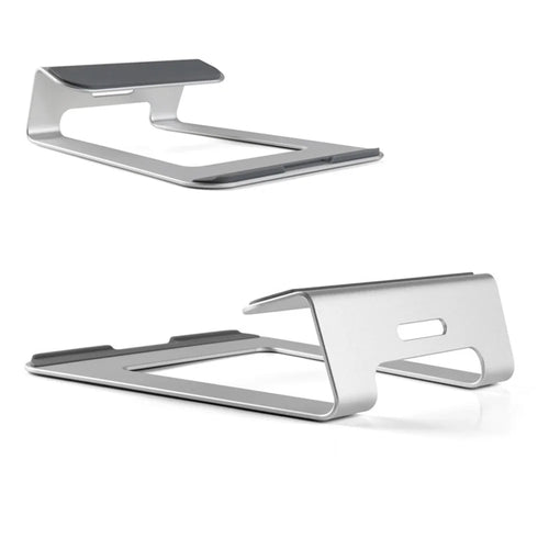 UPERGO Aluminum Computer Macbook Notebook iPad Flat Cooling Base - Silver - 1