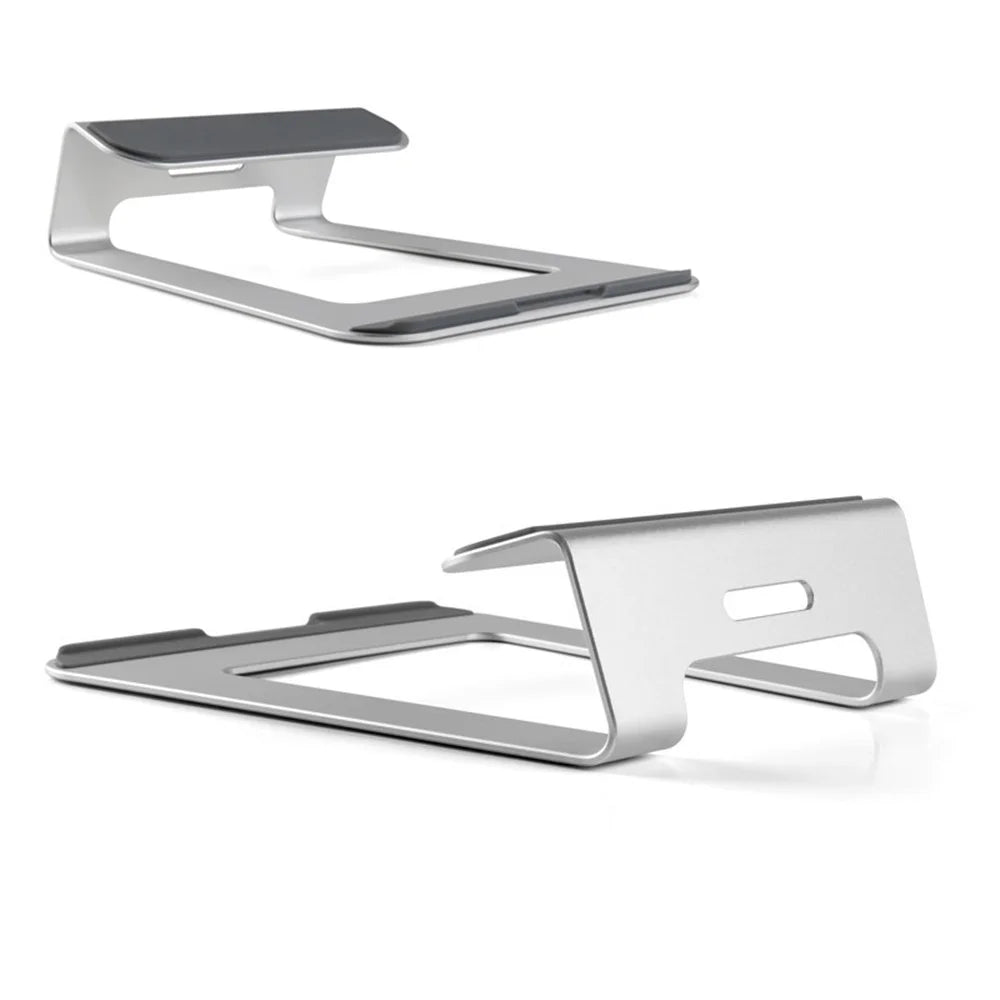 UPERGO Aluminum Computer Macbook Notebook iPad Flat Cooling Base - Silver - 1