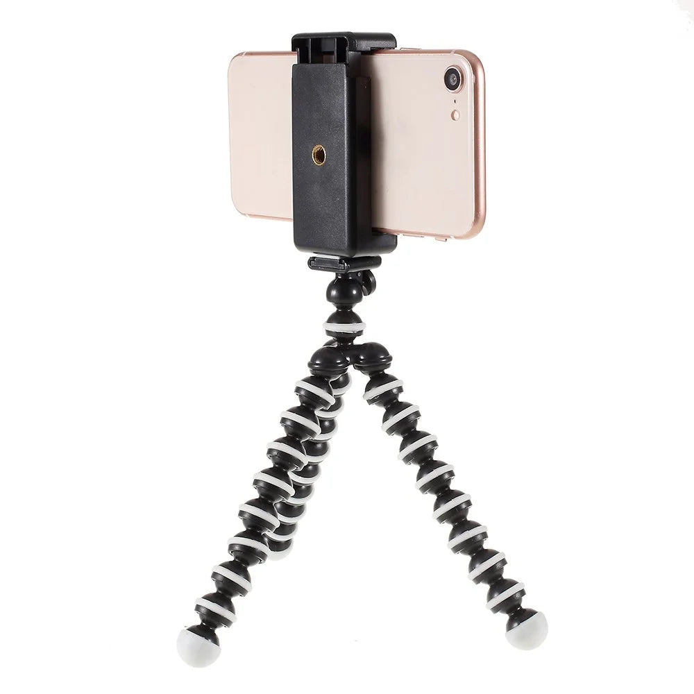 Octopus Tripod Octopus Bracket 360 Degree Rotation Mini Universal Mobile Phone Holder Stand Anti-Crack Phone Tripod Stand for Live Streaming Vlogging Video - 2