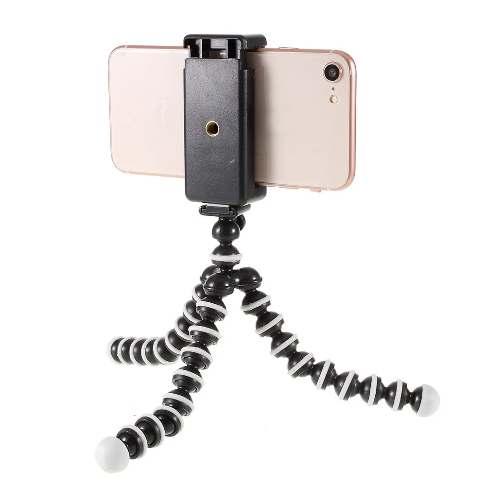 Octopus Tripod Octopus Bracket 360 Degree Rotation Mini Universal Mobile Phone Holder Stand Anti-Crack Phone Tripod Stand for Live Streaming Vlogging Video - 3