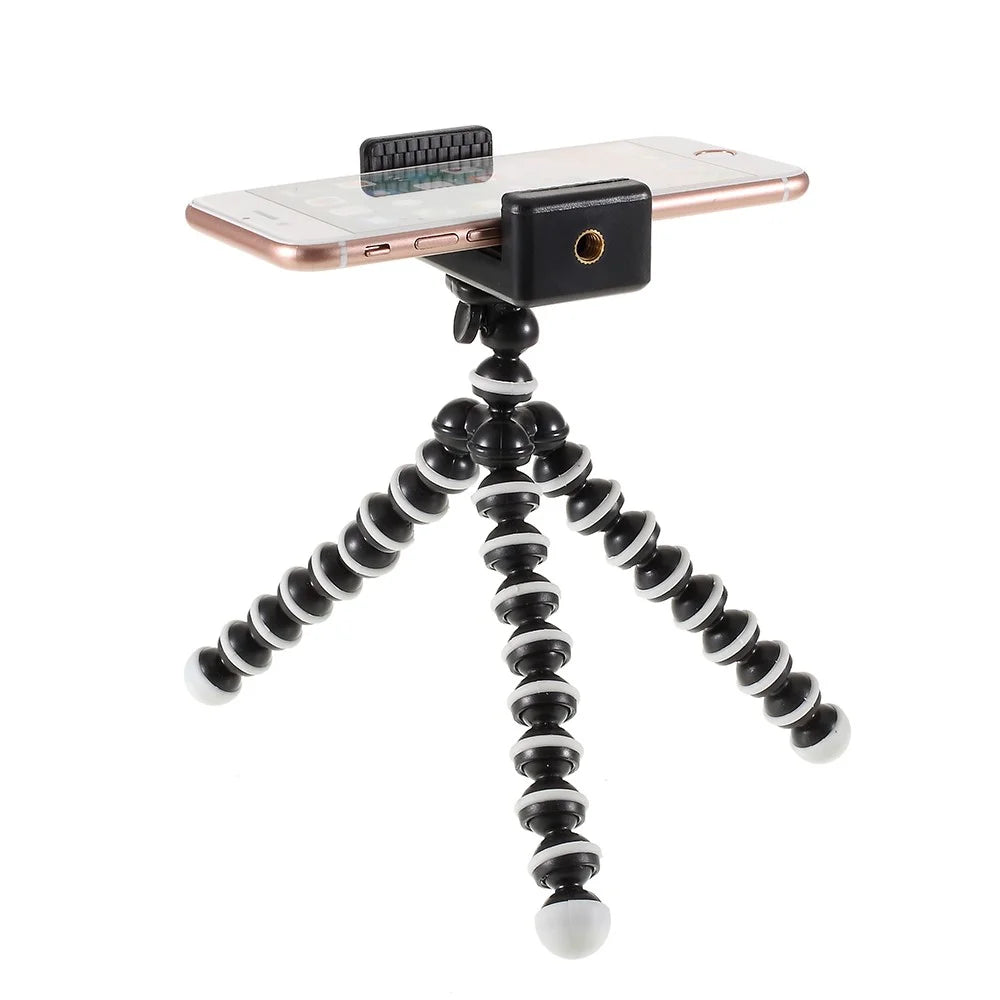 Octopus Tripod Octopus Bracket 360 Degree Rotation Mini Universal Mobile Phone Holder Stand Anti-Crack Phone Tripod Stand for Live Streaming Vlogging Video - 7