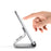 UPERGO AP-4D Aluminium Alloy Tablet PC Phone Stand Anti-Slippery Mobile Phone Holder - Silver - 4