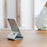 UPERGO AP-4D Aluminium Alloy Tablet PC Phone Stand Anti-Slippery Mobile Phone Holder - Silver - 7