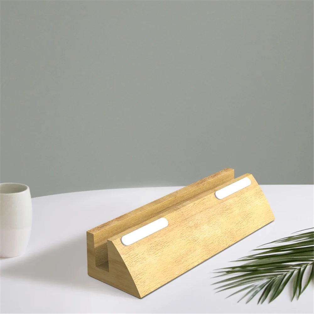 DIROSE Wooden Desktop Mount Stand for Notebook/Macbook - 2