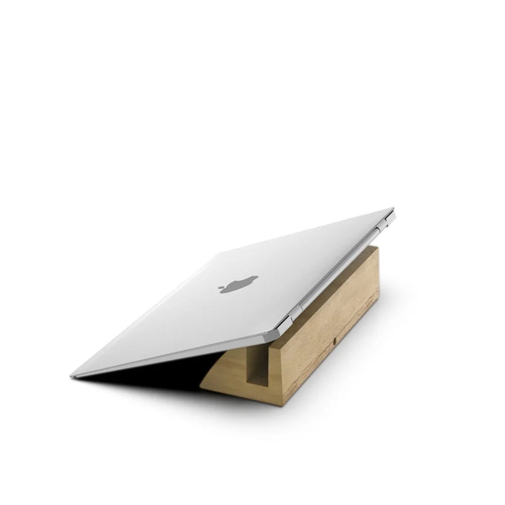 DIROSE Wooden Desktop Mount Stand for Notebook/Macbook - 6