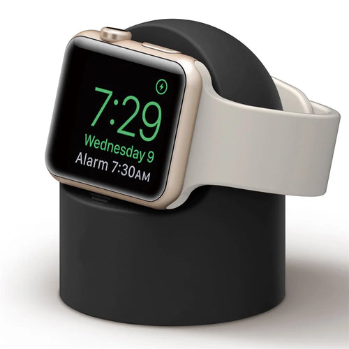 Watch Stand Holder Charger Display for Apple Watch Ultra 49mm / 8 / 7 45mm / 41mm /  6 / 5 /  SE / 4 44mm / 40mm / 3 /  2 /  1 42mm / 38mm - Black - 1