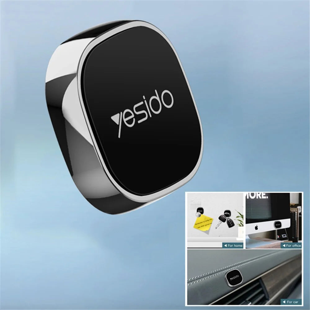 YESIDO C81 Mini Magnetic Suction Mobile Phone Bracket - Black - 1