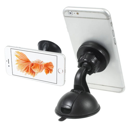 Magnet Suction Cup 360 Degree Rotary Car Mount for iPhone Samsung Sony - 1
